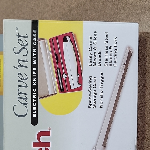 Hamilton Beach Electric Carving Knife Set!! - Picture 9 of 11